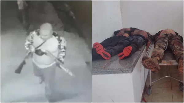 Assalto a banco termina com suspeitos mortos e reféns feridos em troca de tiros com a polícia no MA